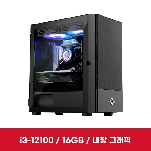 [이엠텍] 레드빗PC EML - I3O301 (I3-12100/16GB/내장그래픽/NVMe512GB/FreeDos)