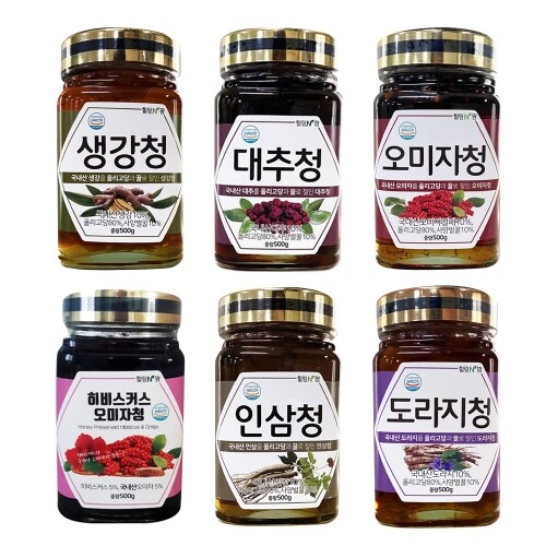 [힐링앤팜] 따뜻한 건강차 청모음 500g