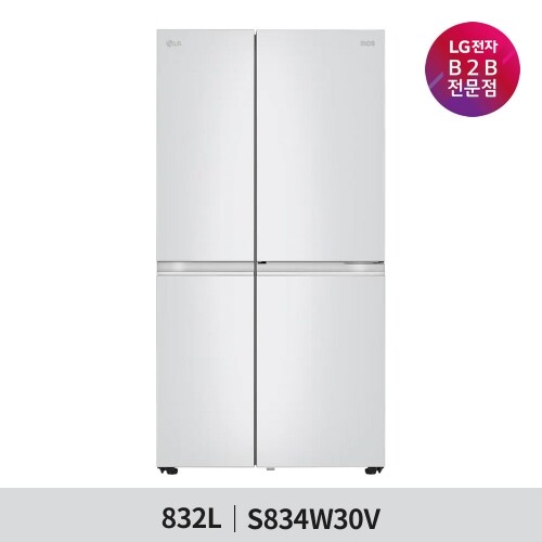 [LG전자] 디오스 매직스페이스 냉장고 (832L/S834W30V)